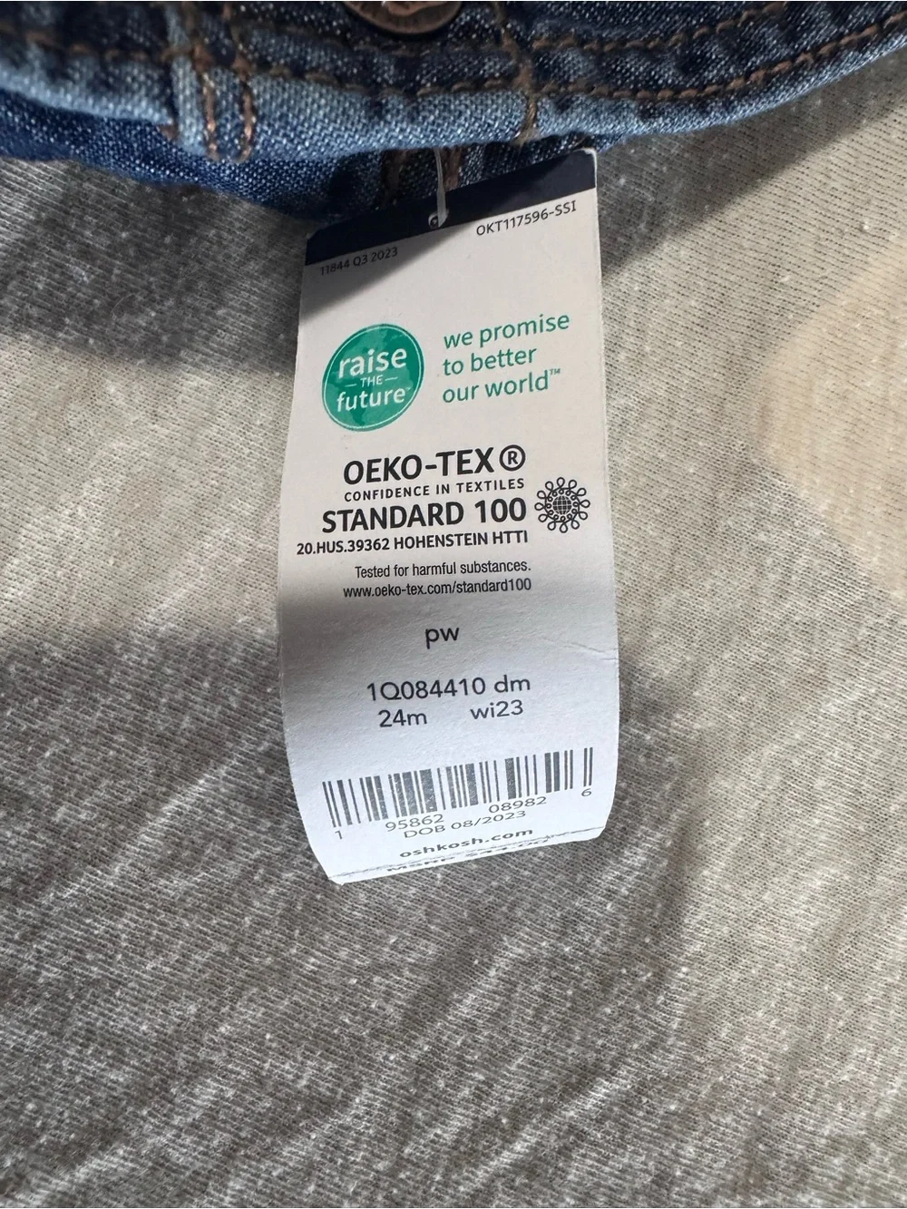 OshKosh B'gosh Indigo Denim Kids Overalls